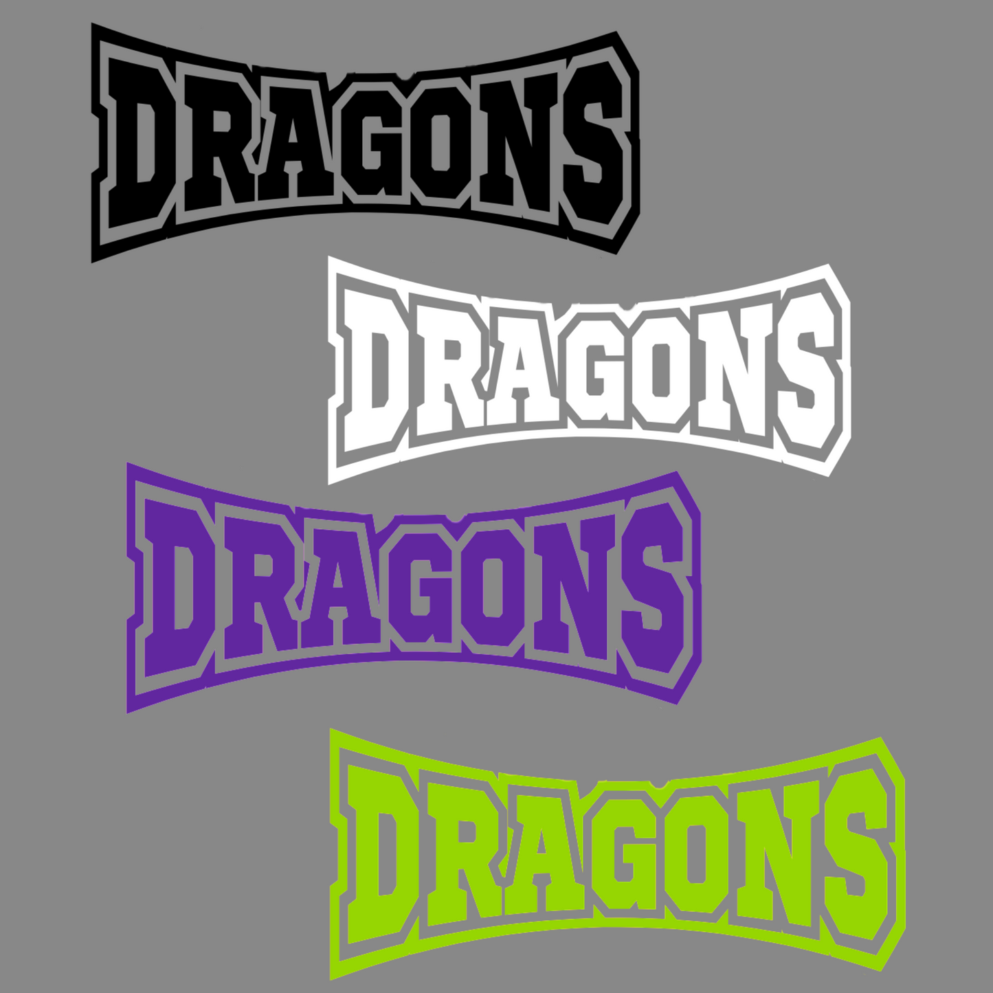 DRAGONS BLOCK LOGO