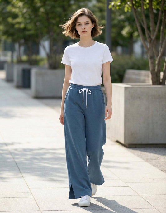 Scuba Flowy Drawstring Pants w/ pockets