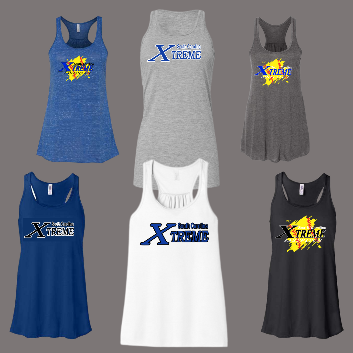 SC Xtreme Softball - Flowy Tank