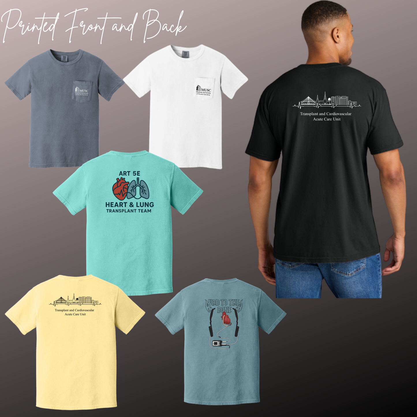 ART 5E - Comfort Colors - T-Shirt W/POCKET
