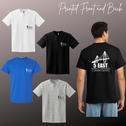 ART 5E - Cotton T-Shirt with Pocket
