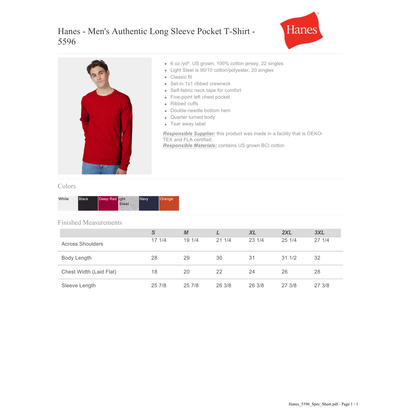 ART 5E - Cotton Long sleeve with Pocket