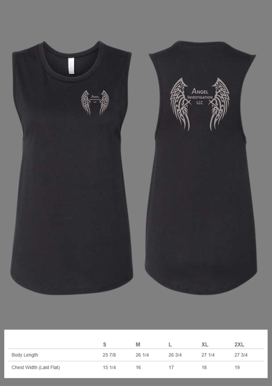 ANGEL INVESTIGATION LLC - LADIES MUSCLE TANK