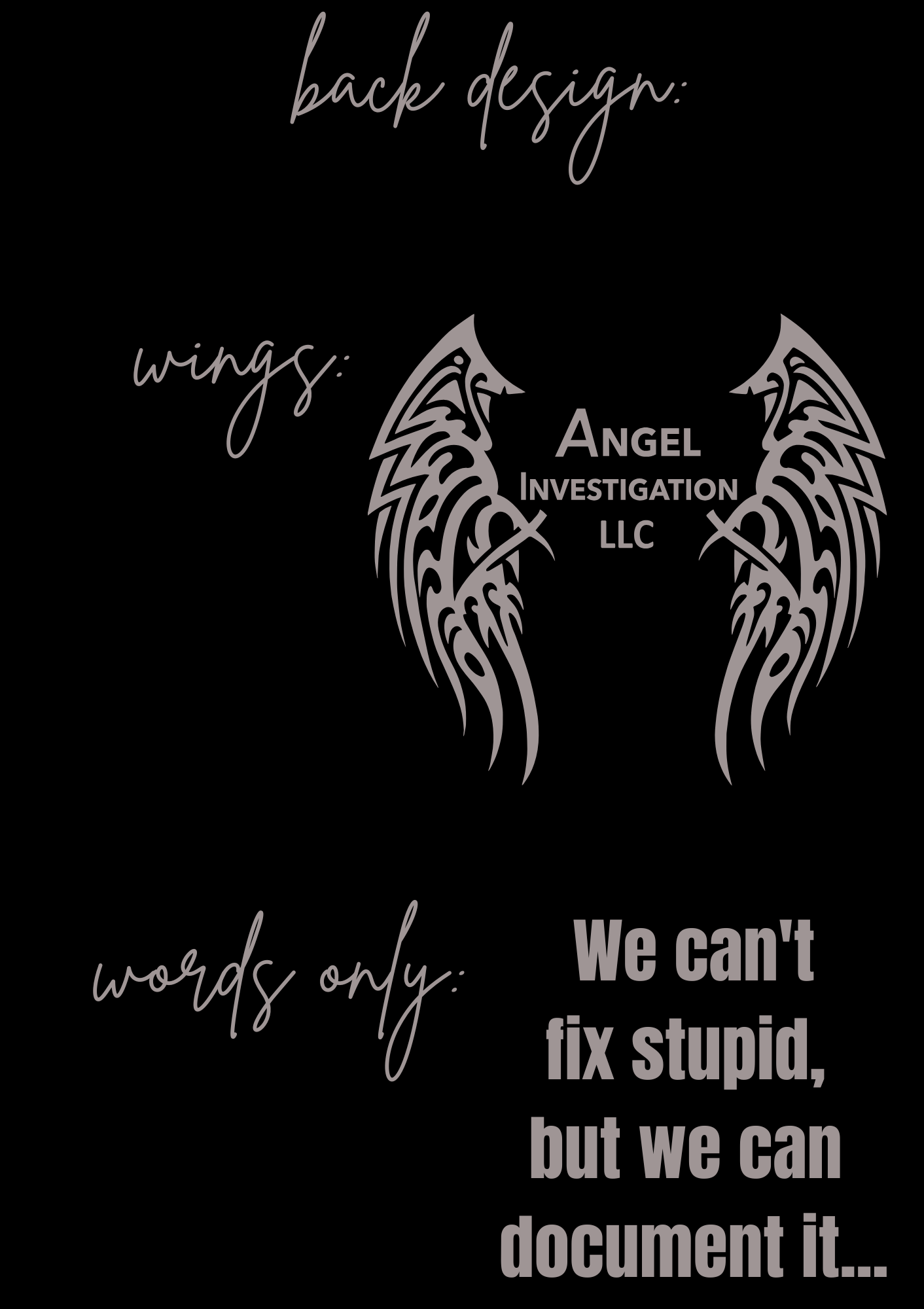 ANGEL INVESTIGATION LLC - HOODIE