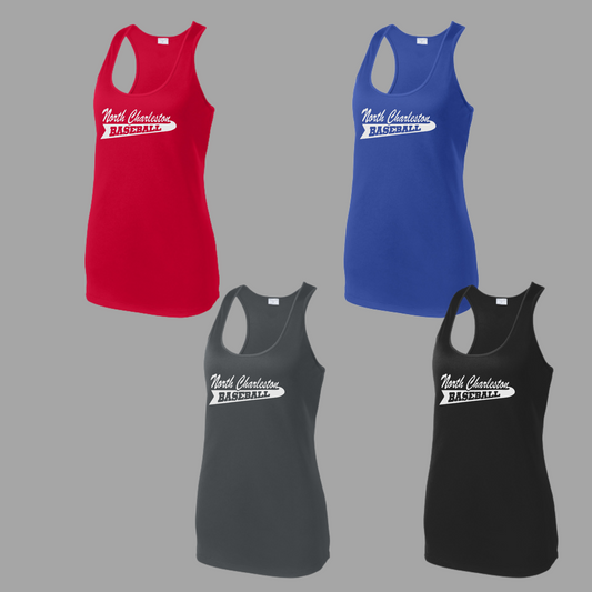 NC BASEBALL - LADIES PERFORMANCE TANKS