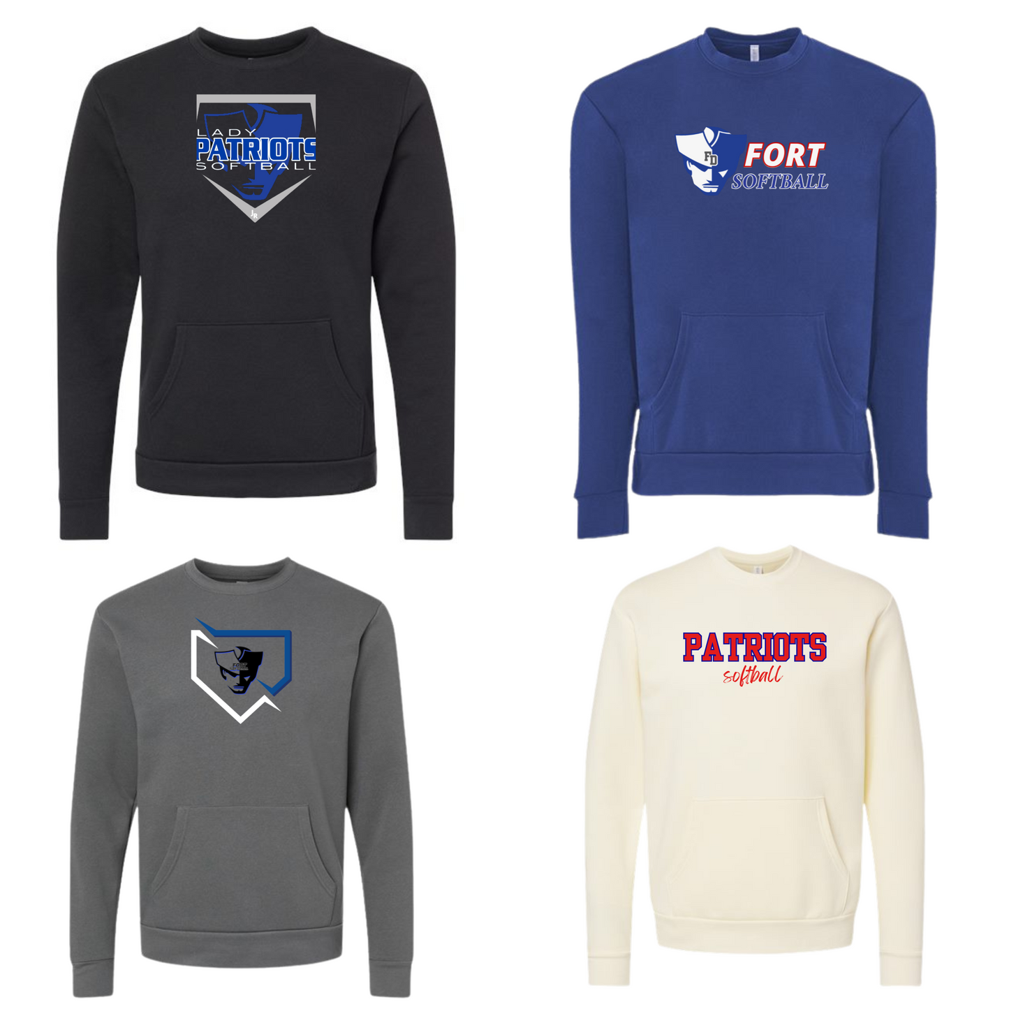 FORT SOFTBALL - Santa Cruz Pocket Crewneck Sweatshirt