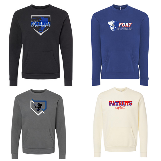 FORT SOFTBALL - Santa Cruz Pocket Crewneck Sweatshirt