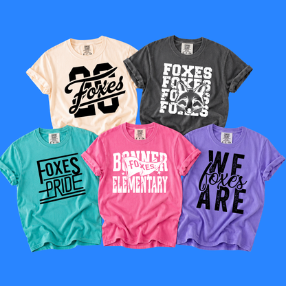 Bonner Elementary School - Comfort Color Tees