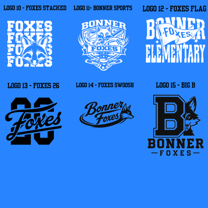 Bonner Elementary School - Baseball Raglan Tees