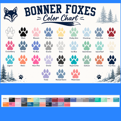 Bonner Elementary School - Comfort Color Tees