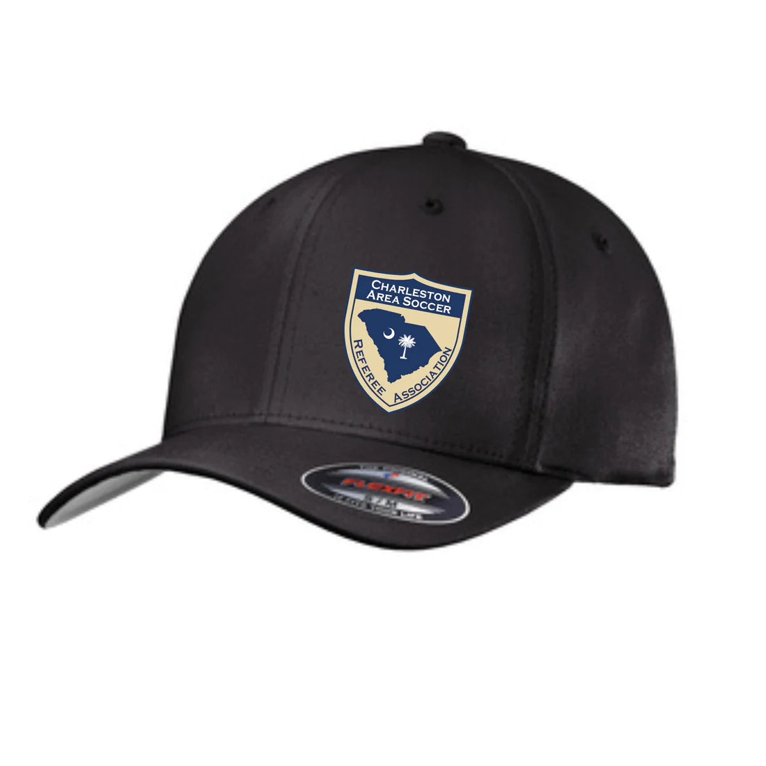 CASRA - Embroidered FLEXFIT Solid Cap - logo off center