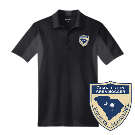 CASRA - Side Blocked Micropique Sport-Wick® Polo w/embroidery.