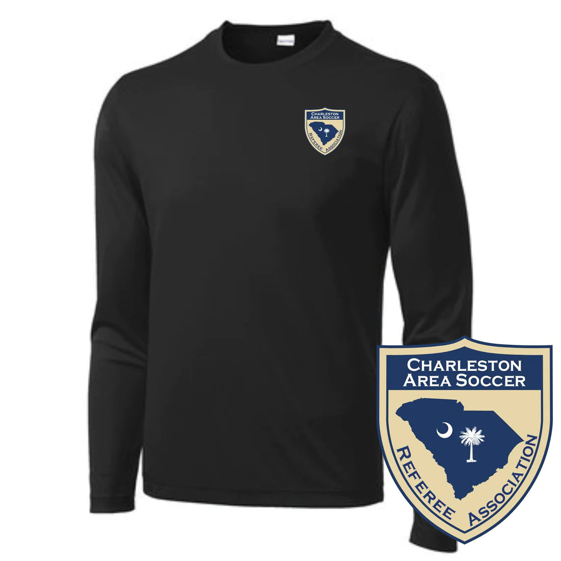 CASRA - Screen-printed Wicking/Performance Long Sleeve