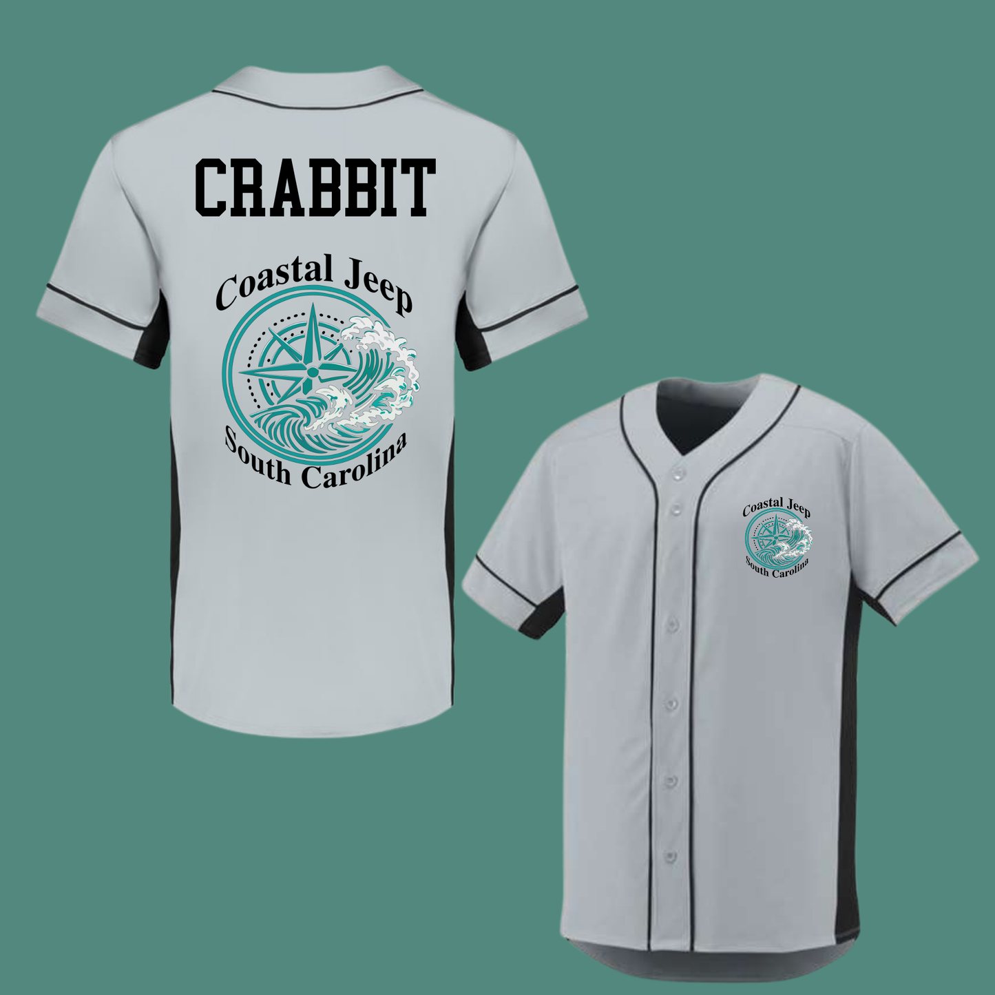 COASTAL JEEP - SLUGGER JERSEYS