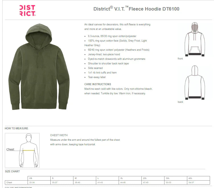 PLATINUM  - FLEECE HOODIE RHINESTONE