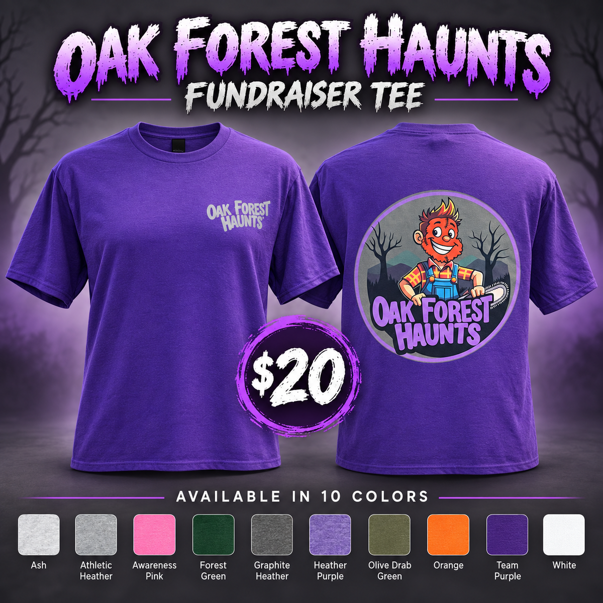Oak Forest Haunts for Camp Happy Days