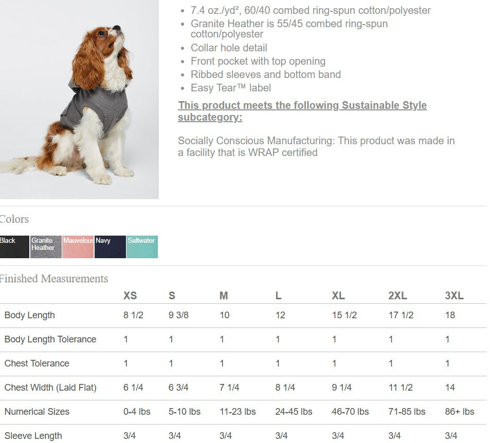 PUPPY AND ME - MATCHING HOODIES