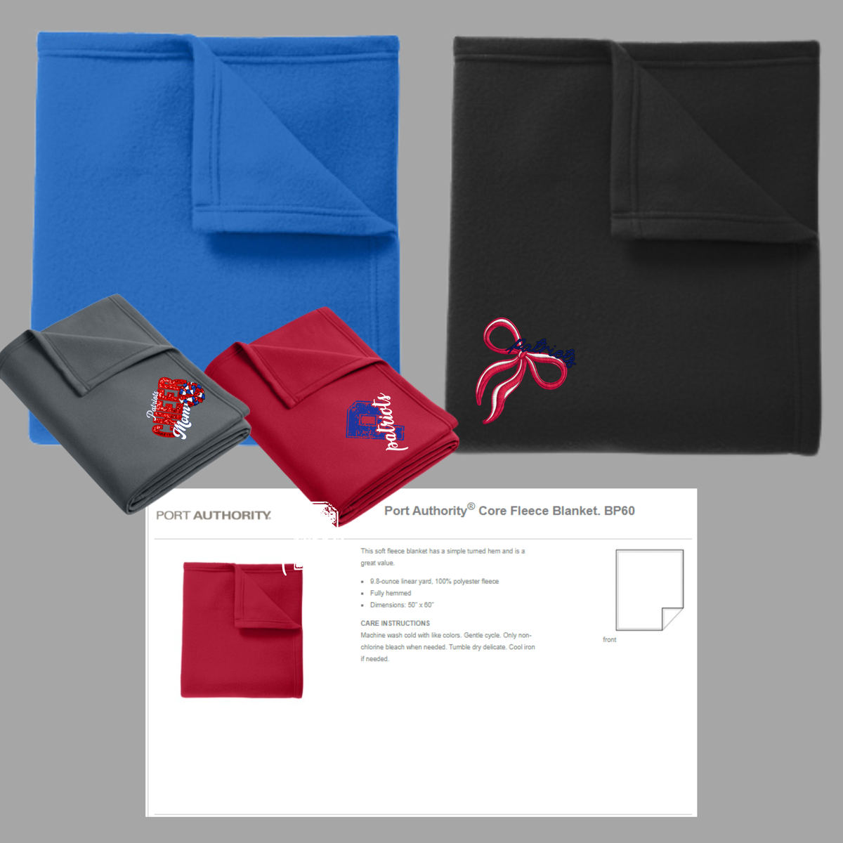 FORT D CHEER - Core Fleece Blanket