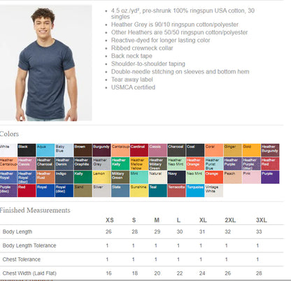 Fine Jersey T-Shirt - DIVINE REDEEMER - ESTF