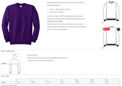 Essential Fleece Crewneck Sweatshirt - DIVINE REDEEMER - ESTF