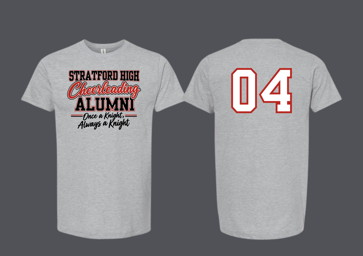 STRATFORD HIGH CHEER - ALUMNI TEE
