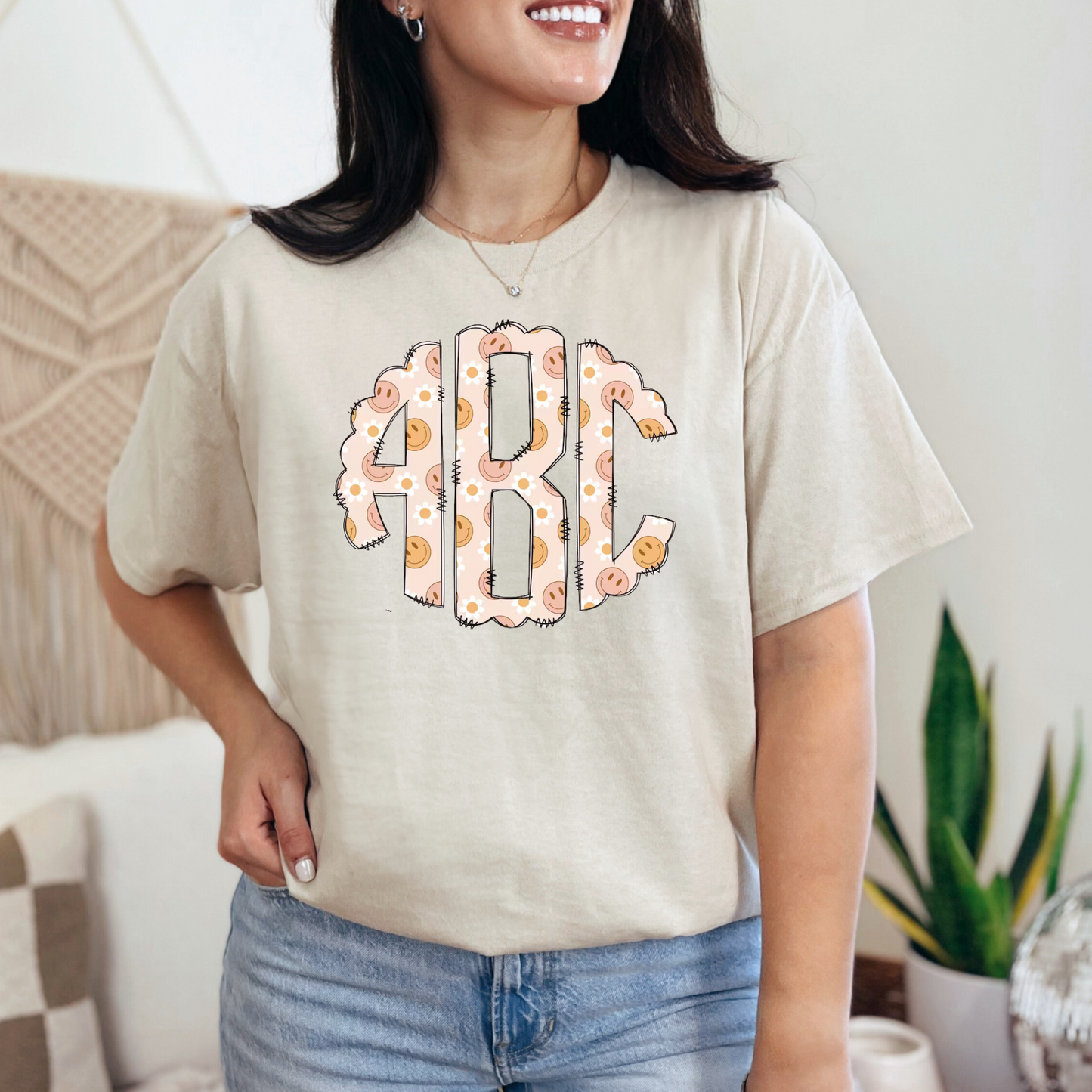 BOHO RETRO MONOGRAM