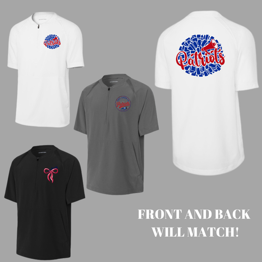 FORT D CHEER - Cage Short Sleeve 1/4-Zip Jacket