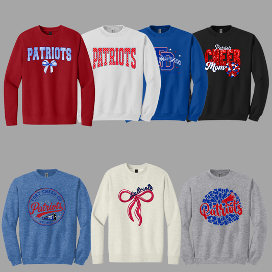 FORT D CHEER  - FLEECE CREW