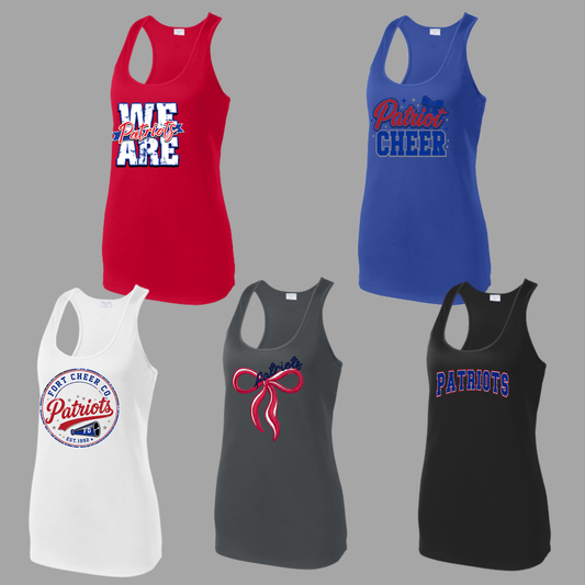 FORT D CHEER - LADIES PERFORMANCE TANKS