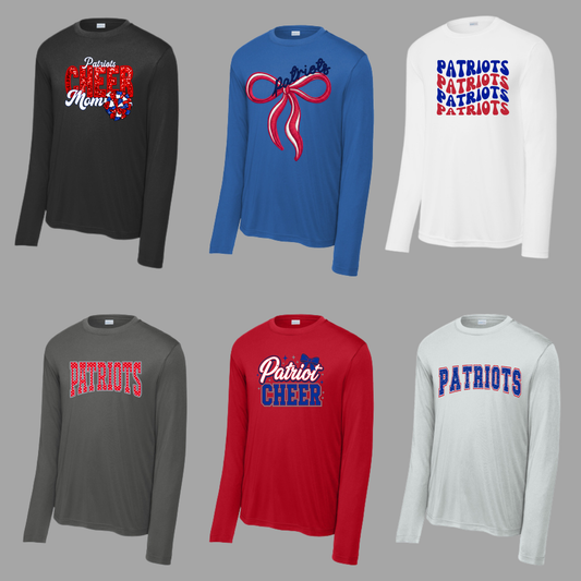 FORT D CHEER - PERFORMANCE DRY FIT LONG SLEEVE
