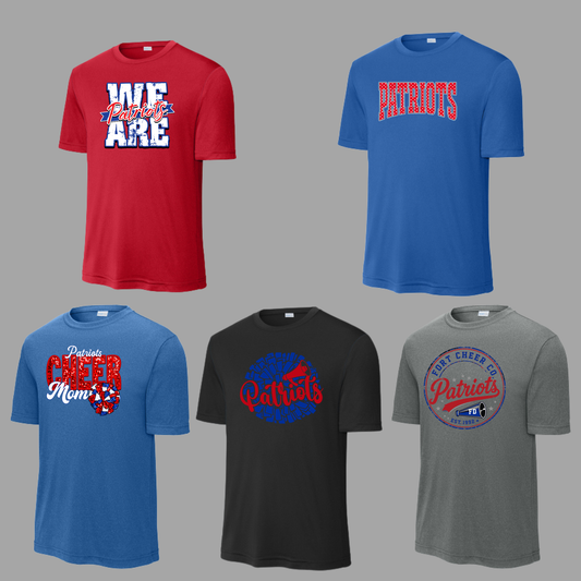 FORT D CHEER - PERFORMANCE DRY FIT TEE