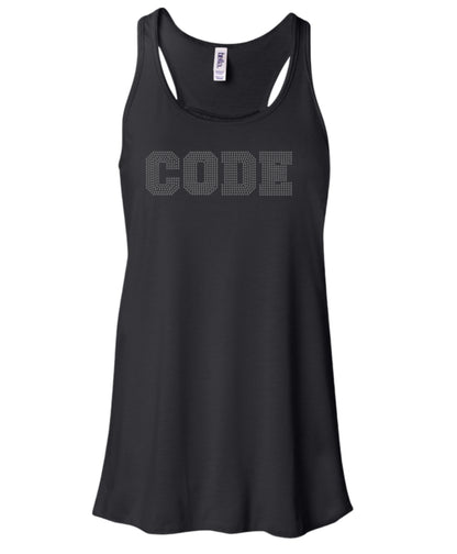 CODE - TANK - RHINESTONE