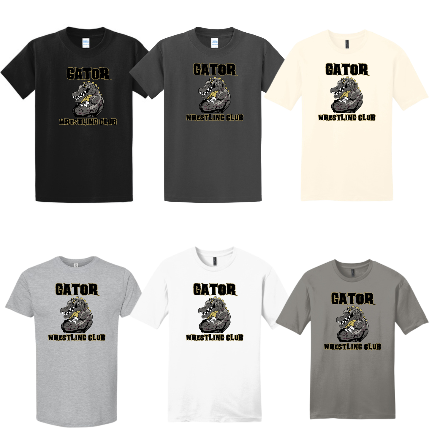 GATOR WRESTLING  - Unisex Fine Jersey T-Shirt