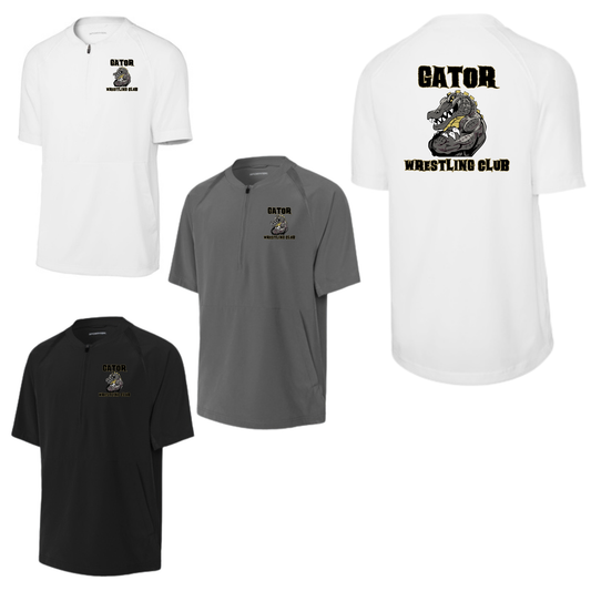 GATOR WRESTLING  - Cage Short Sleeve 1/4-Zip Jacket