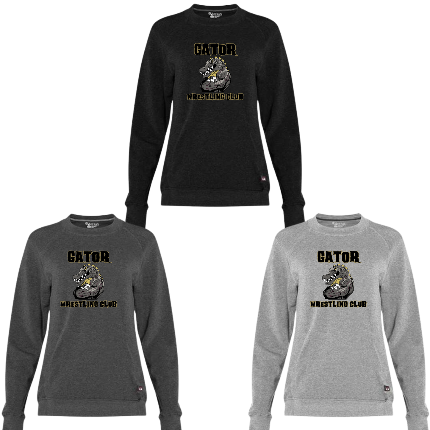 GATOR WRESTLING  - Women's French Terry Sweatshirt with pockets