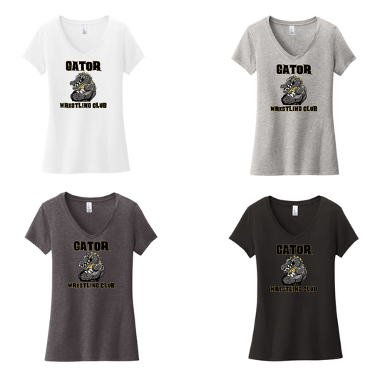 GATOR WRESTLING   - LADIES V NECK