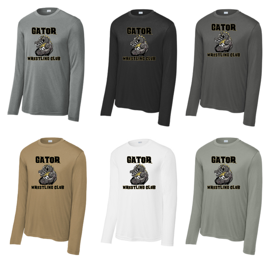 GATOR WRESTLING   - Performance Dry Fit - LONG SLEEVE