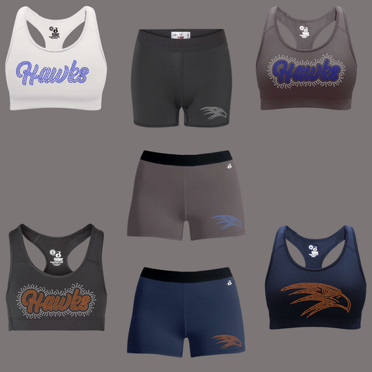 HANAHAN CHEER - PRACTICE WEAR - RHINESTONES