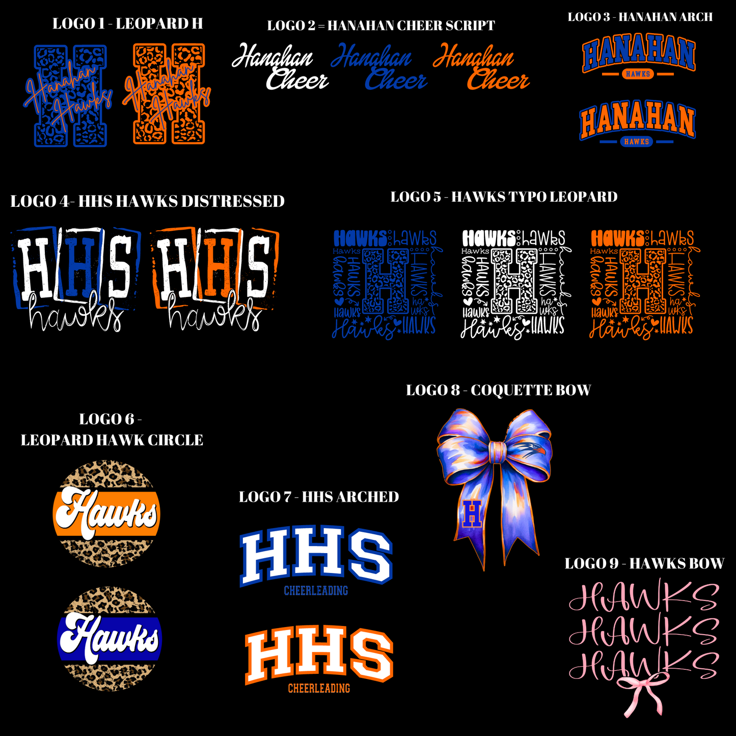 HANAHAN CHEER - PRACTICE WEAR