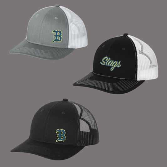 BERKELEY CHEER - Snapback Ponytail Trucker Cap