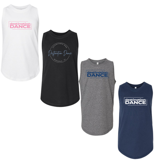 DESTINATION DANCE - MUSCLE TANK - YOUTH