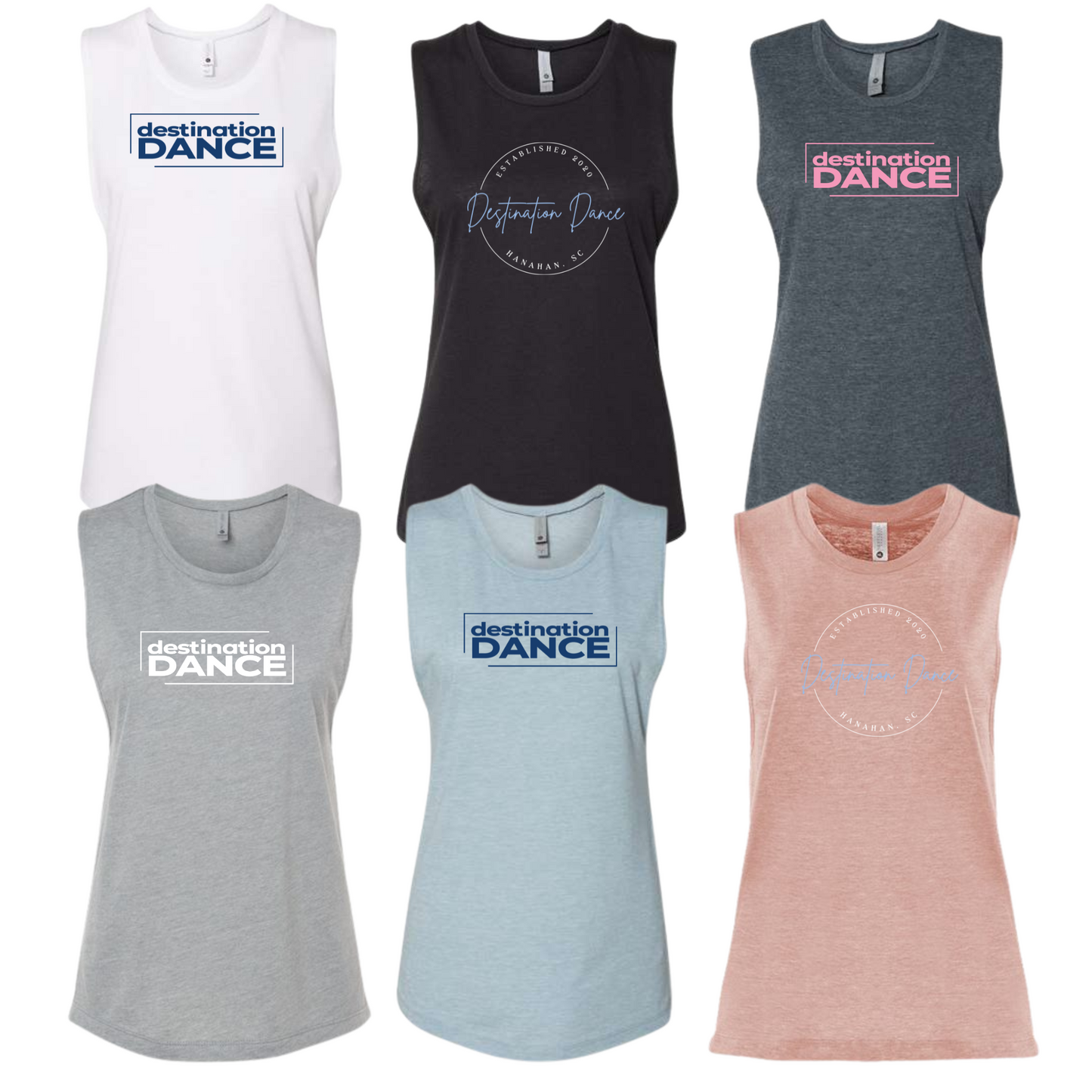 DESTINATION DANCE - MUSCLE TANK - ADULT