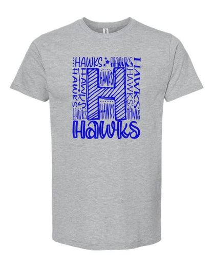 Royal Hawks Typo Graphic
