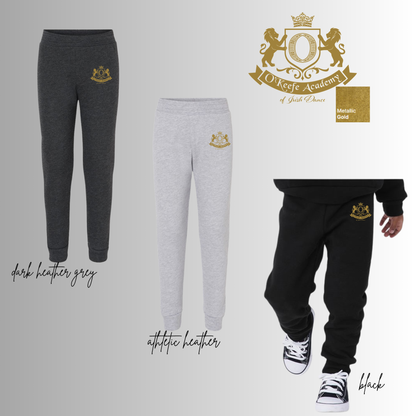 O'Keefe Academy - Sponge Fleece Sweatpants Metallic Design