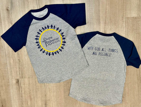 Spirit Baseball Tee - DIVINE REDEEMER