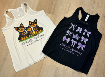 O'Keefe Academy - Flowy Racerback Tank