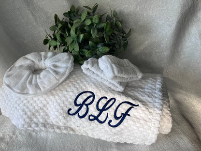 TERRY WRAP TOWEL GIFT SET