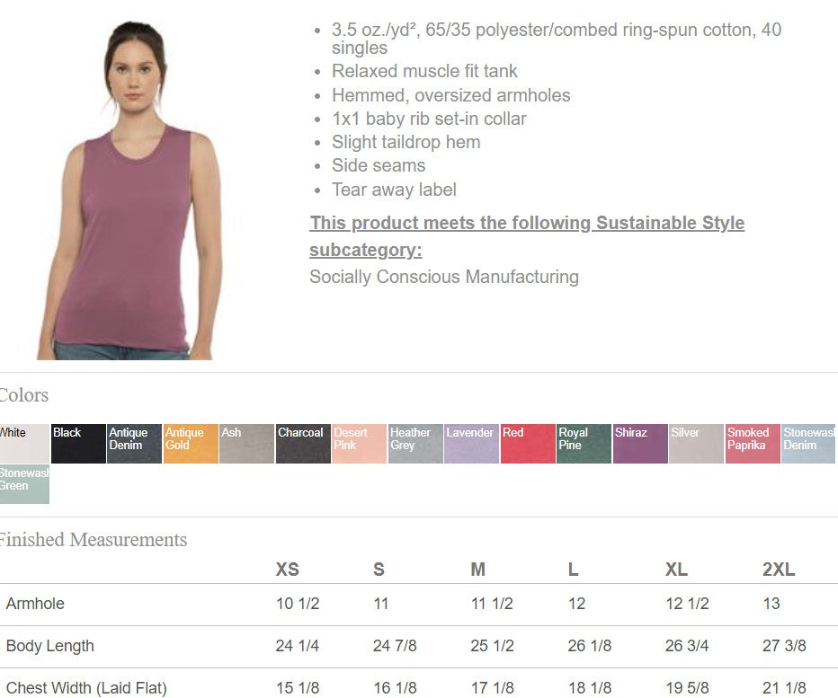 DESTINATION DANCE - MUSCLE TANK - ADULT