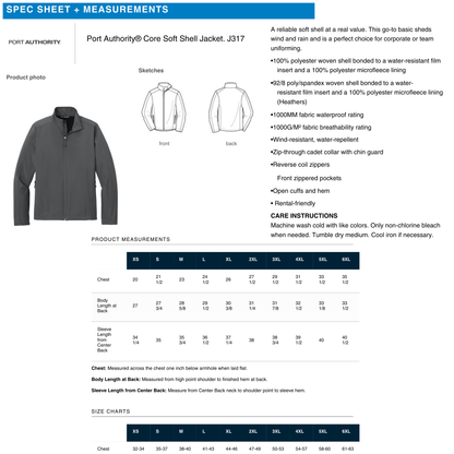 MSICU - Port Authority® Core Soft Shell Jacket