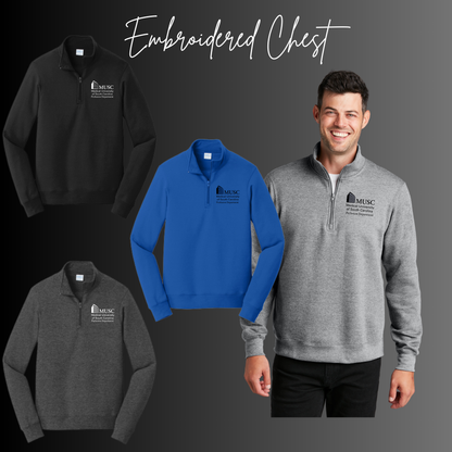 PERFUSION - MUSC - Fleece 1/4-Zip Pullover Sweatshirt